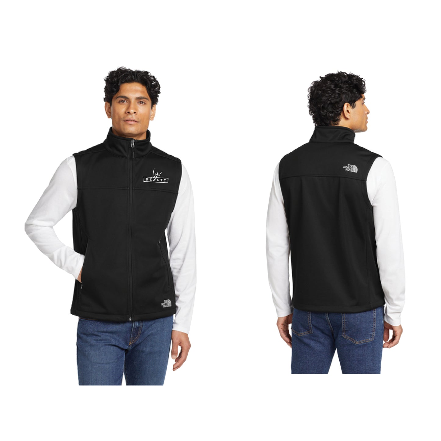 The North Face® Ridgewall Soft Shell Vest embroidered Logo