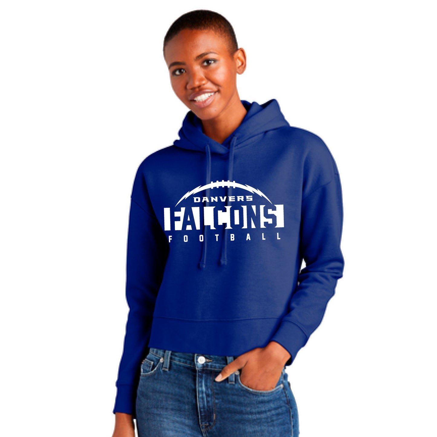 District® Women’s Cropped Fleece Hoodie