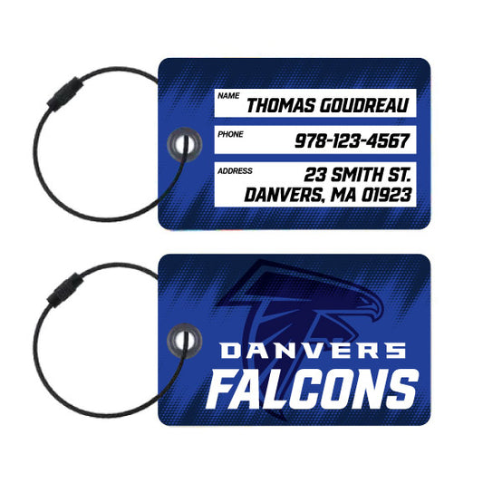 Custom Bag Tags - DANVERS FALCONS