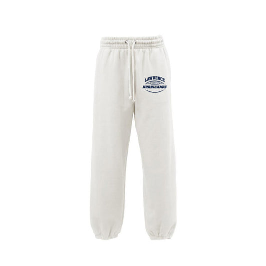 Pennant womens oversize fleece sweatpant / Cream