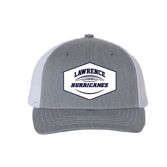 Richardson YOUTH & ADULT Trucker Snapback Cap - 112Y -GREY/White