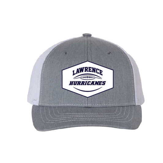 Richardson YOUTH & ADULT Trucker Snapback Cap - 112Y -GREY/White