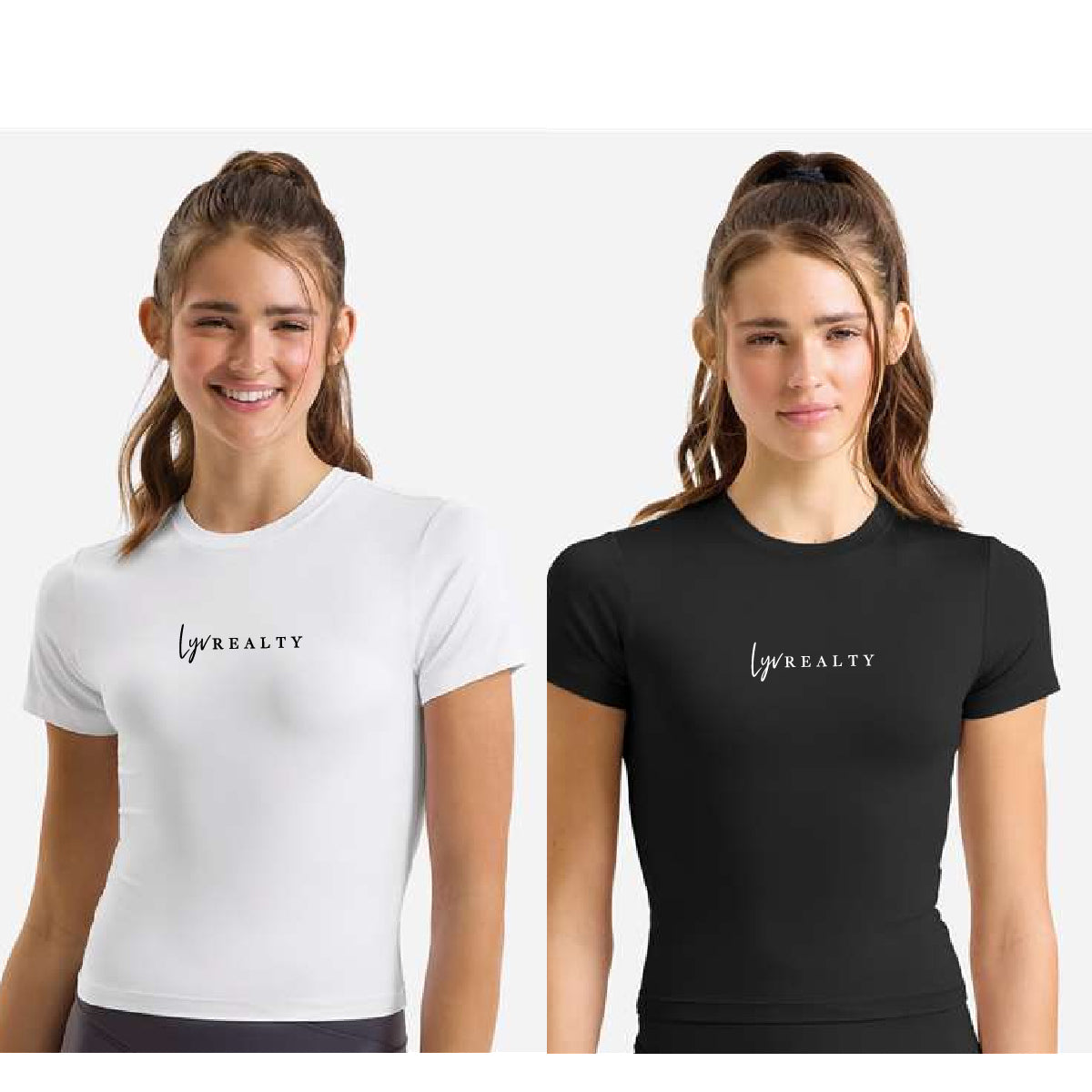 LYV Women's Luxe Fitted Tee