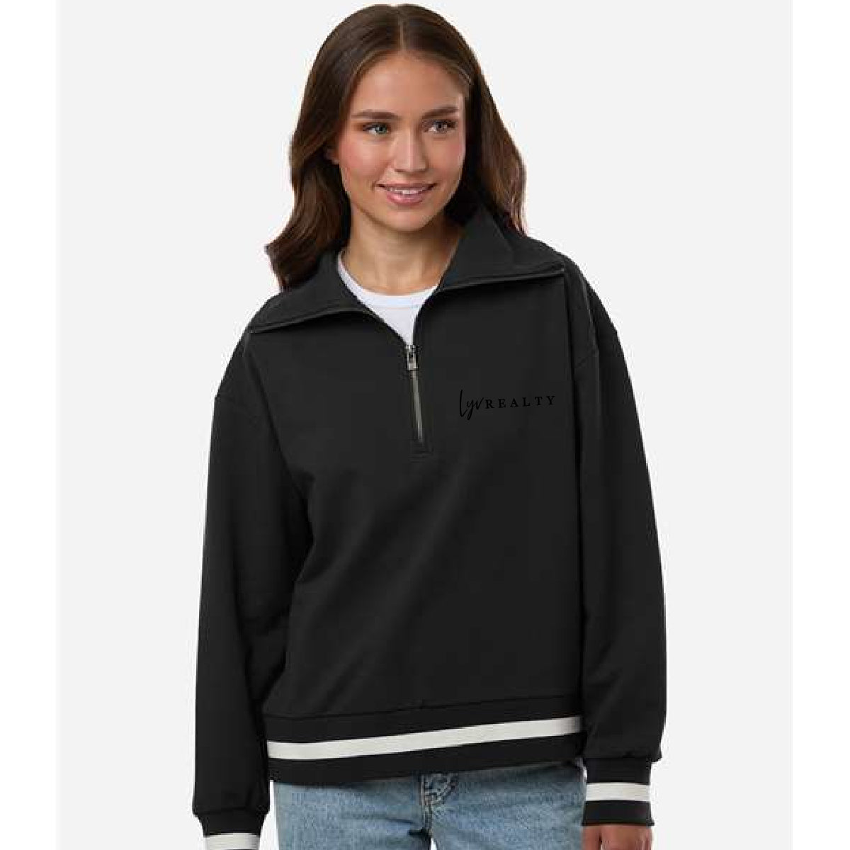 LYV Holloway Women's Heritage Prep Quarter-Zip Pullover