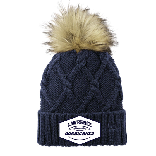 New Era® Faux Fur Pom Beanie