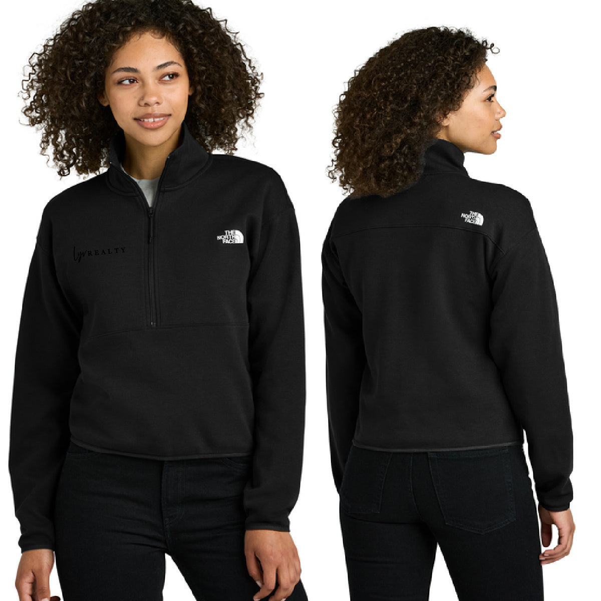 Lyv The North Face® Women’s Double-Knit 1/2-Zip Fleece