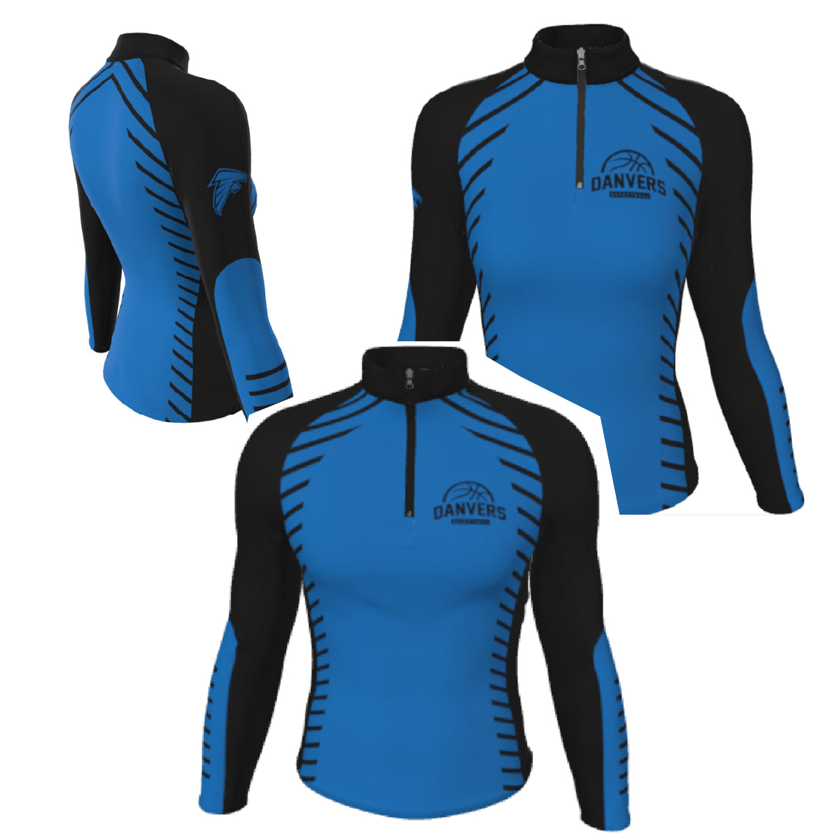 Danvers Basketball Performance 1/4 Zip