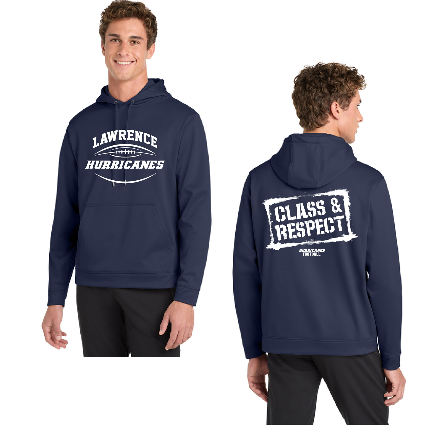 Sport-Tek® Sport-Wick Fleece Hooded Pullover YOUTH & ADULT