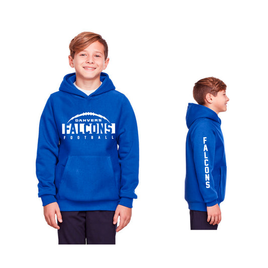 Team 365 Youth Zone HydroSport™ Heavyweight Hooded Sweatshirt