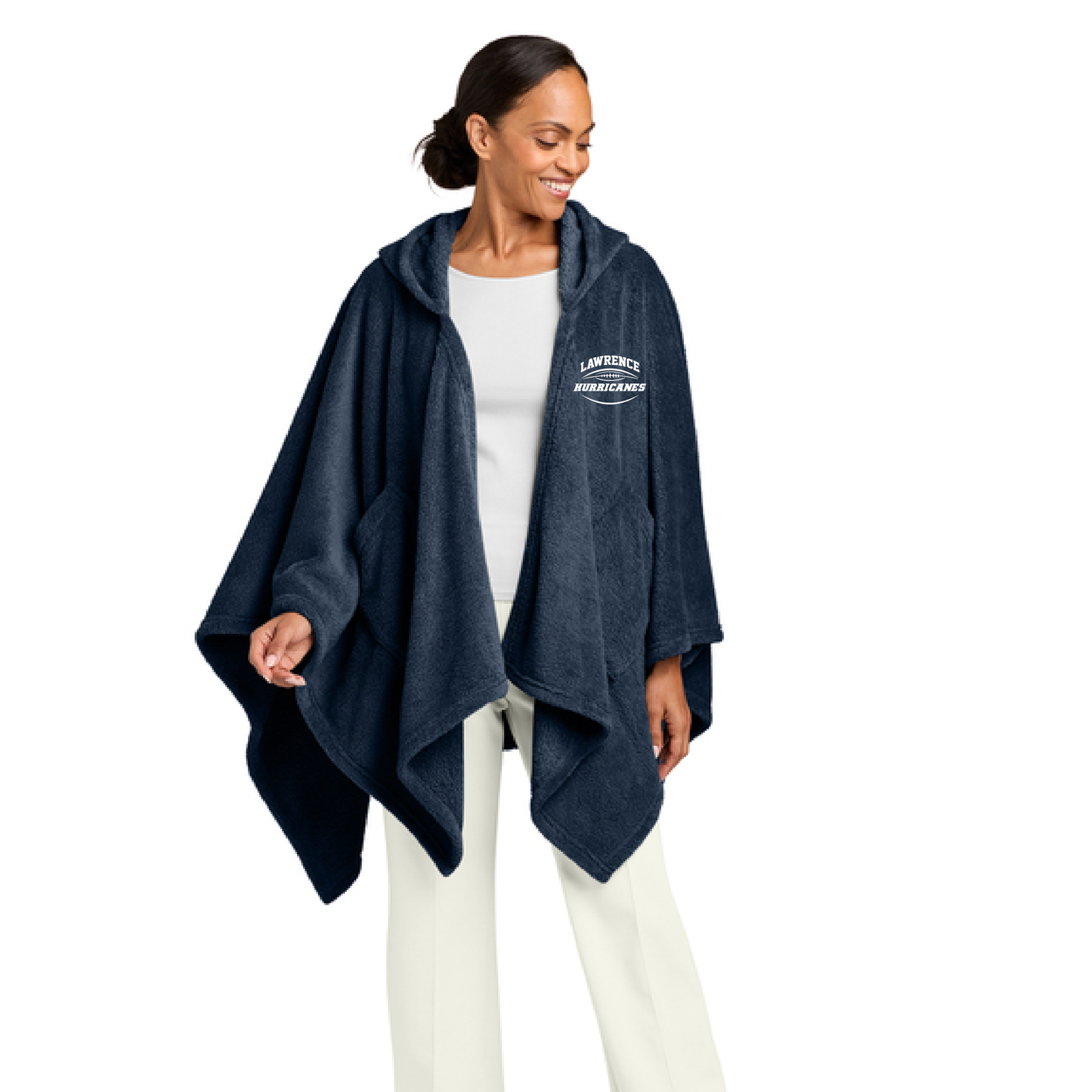 Port Authority® Dream Plush Open Hoodie / wearable Blanket