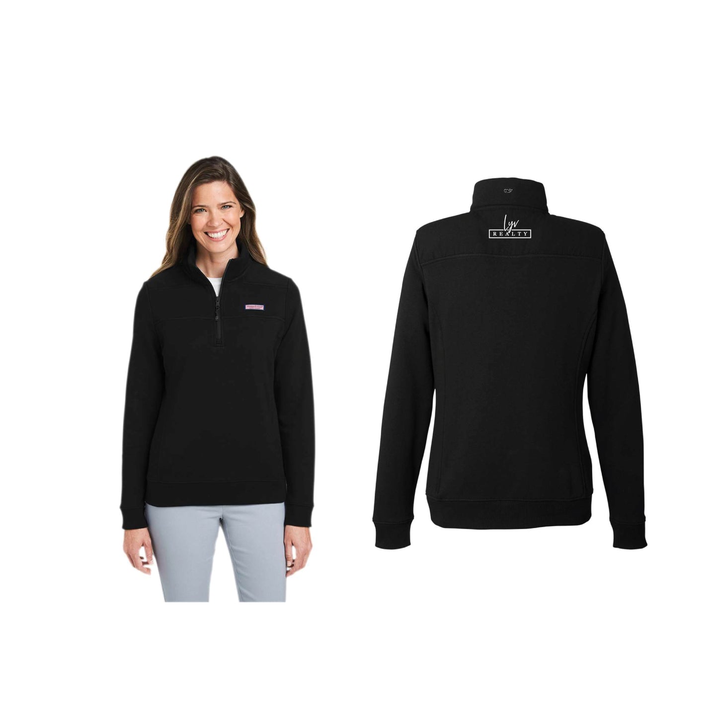 Vineyard Vines Women’s Collegiate Shep Quarter-Zip Sweatshirt