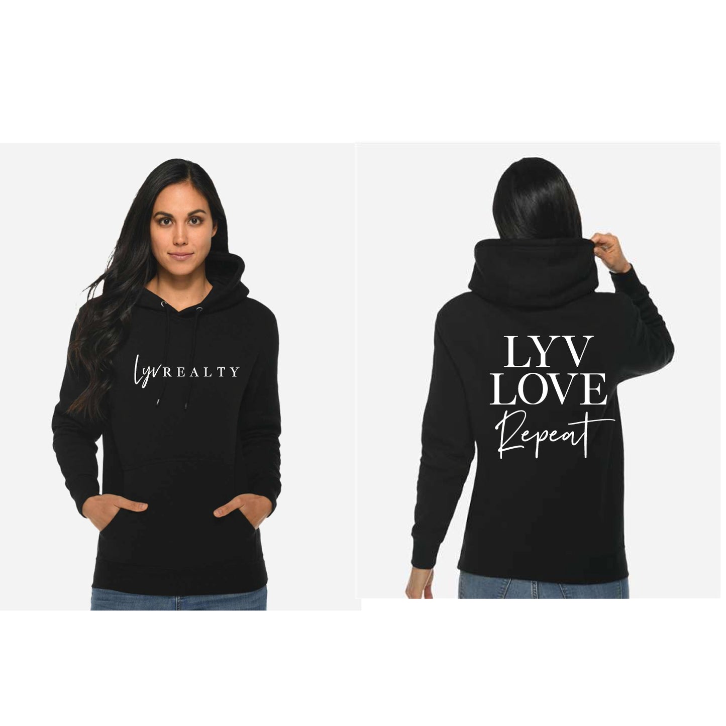 Lane Seven Unisex Premium Pullover LYV Hooded Sweatshirt