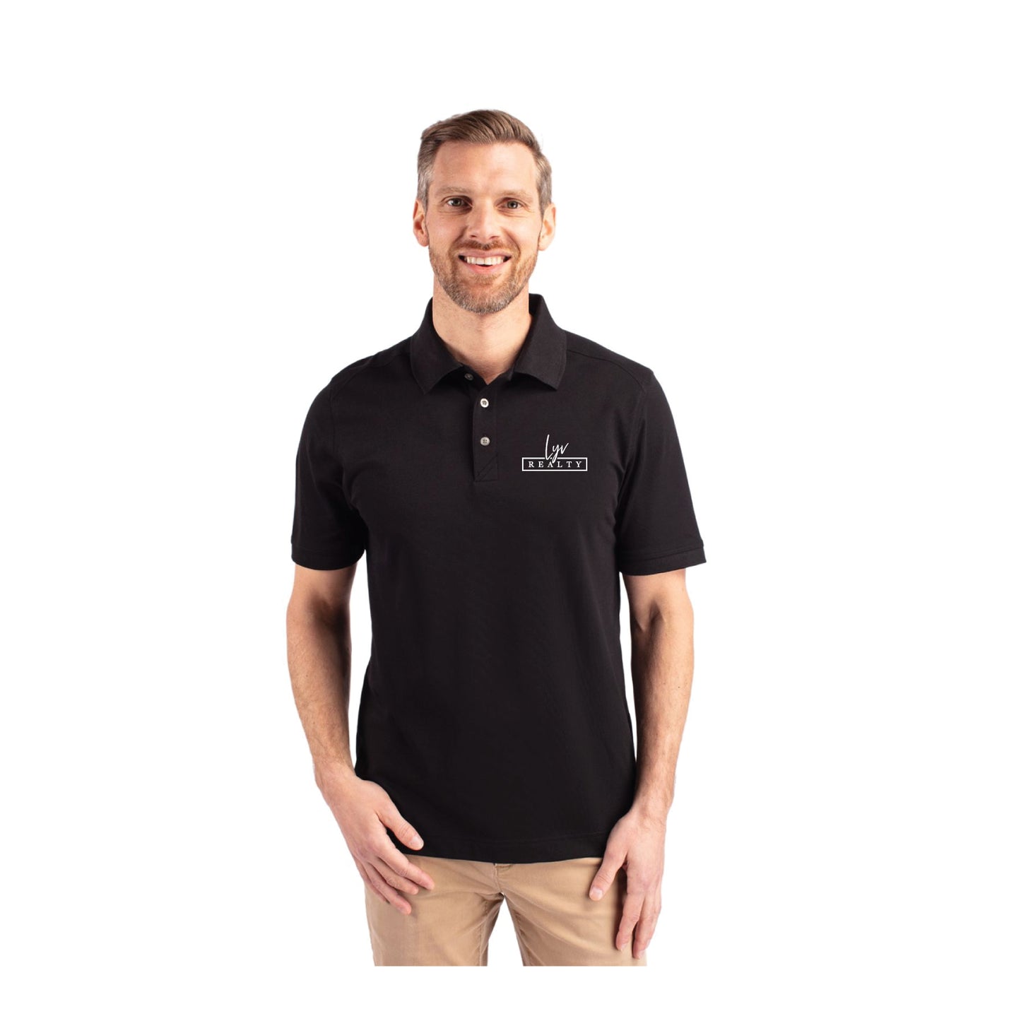 Cutter & Buck Advantage Eco Tri-Blend Pique Mens Polo