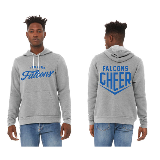 Cheer BELLA+CANVAS ® Unisex Sponge Fleece Pullover Hoodie