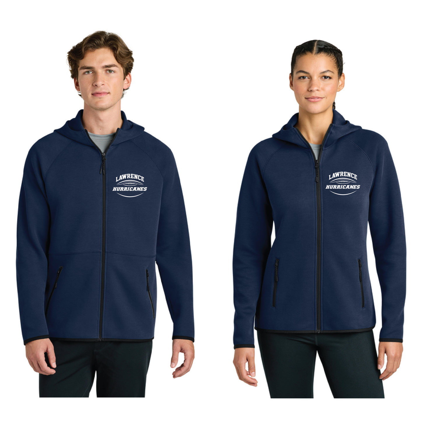 HUrricanes Sport-Tek® Phenom Full-Zip Hoodie - Unisex & Womens sizes