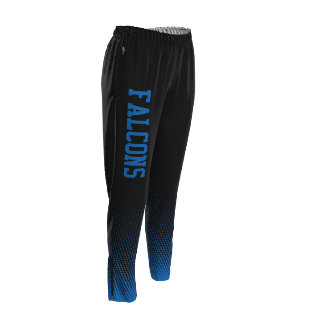 Danvers Basketball Performance TRACK PANT WITH ANKLE ZIPS