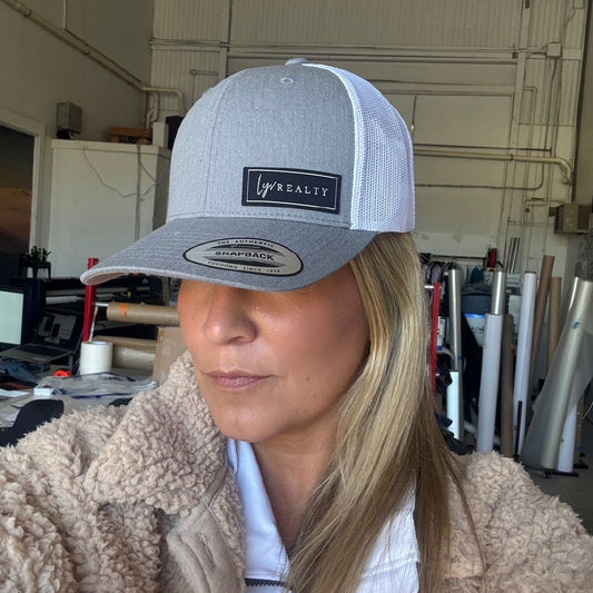 LYV Grey Sport-Tek® YP Classics® Retro Trucker Cap