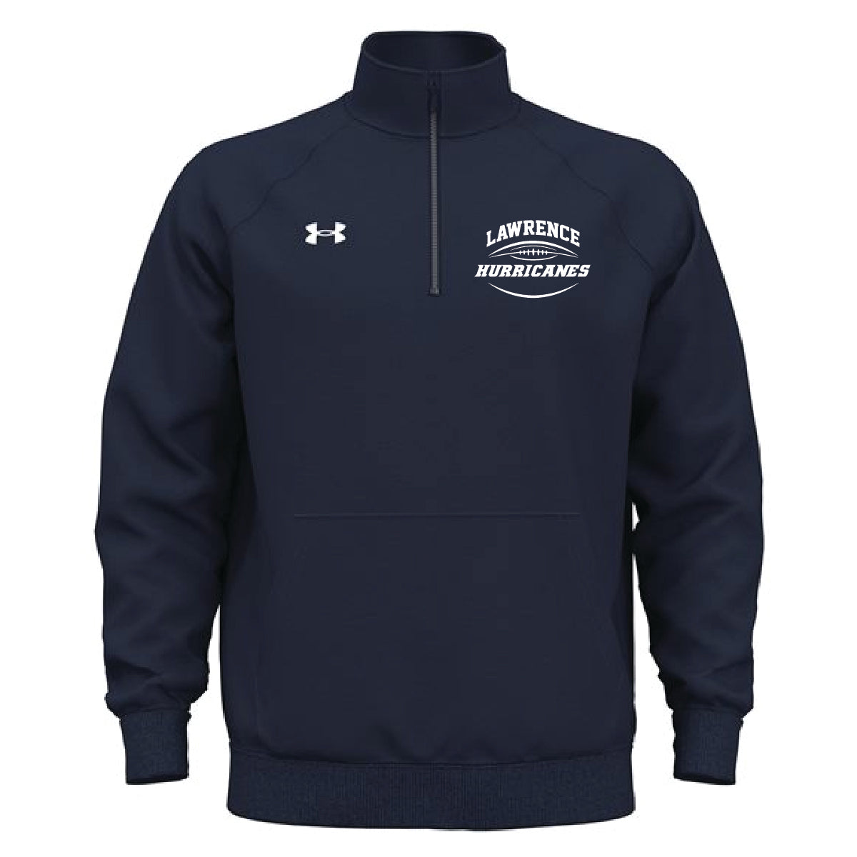 Under Armour  Rival Fleece Quarter-Zip Pullover - NAVY