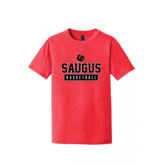 Saugus B-Ball Youth & Adult Perfect Triblend Tee