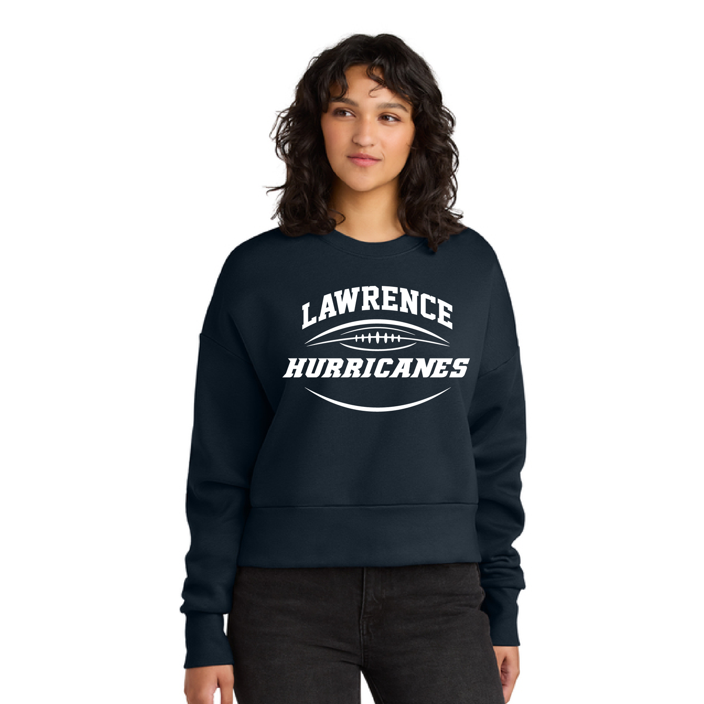 Hurricanes Next Level Women's Heavyweight Crewneck Sweatshirt